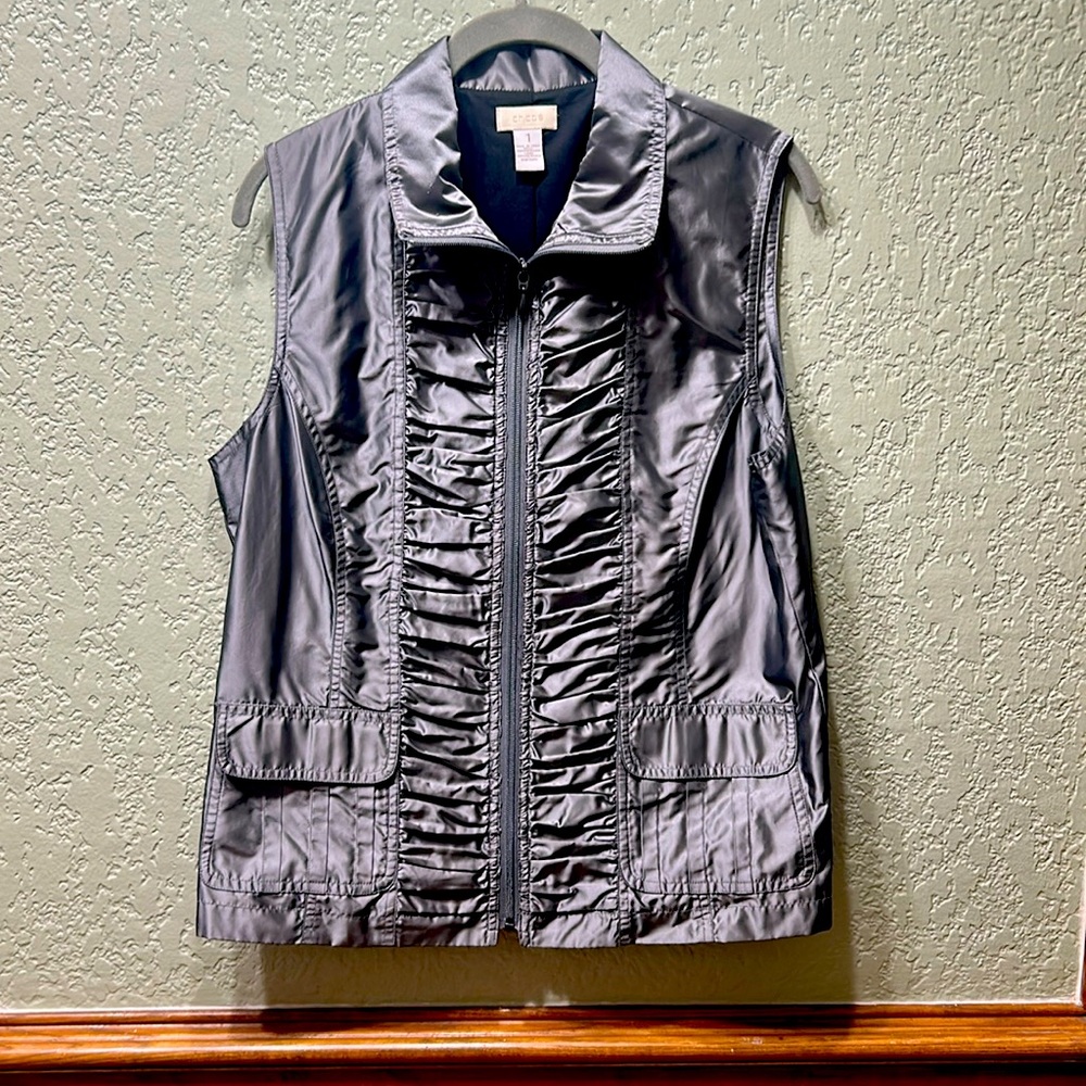 Chicos silver/grey vest